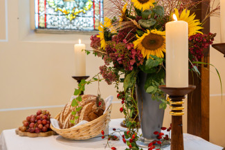 Altar zu Erntedank