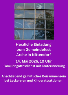 Pfarrfest Arche 2026