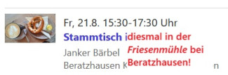 Stammtisch